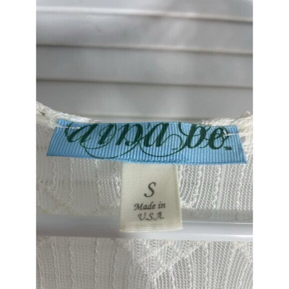 Aina Be Ivory Flowy Women's Lace Cardigan, Swimsuit Cover Sz Small - Picture 2 of 8